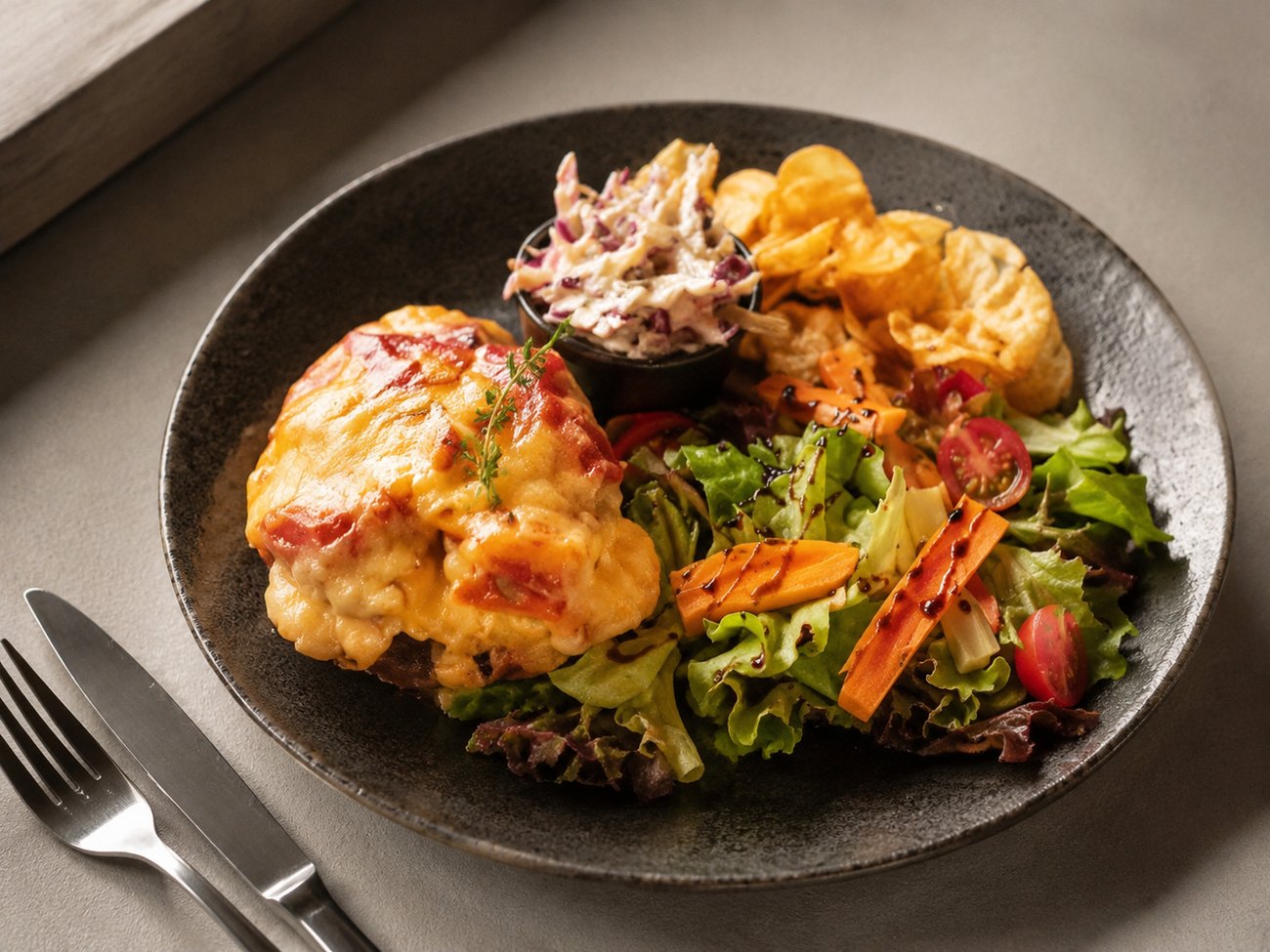 The Tipsy Toad - Warm plated dish