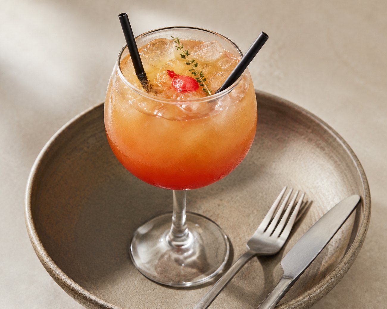 The Tipsy Toad - House cocktail